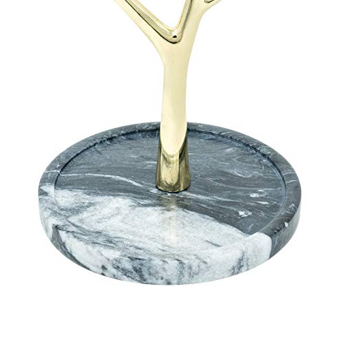 ATP Modern Decorative Solid Marble Jewelry Tree Tray