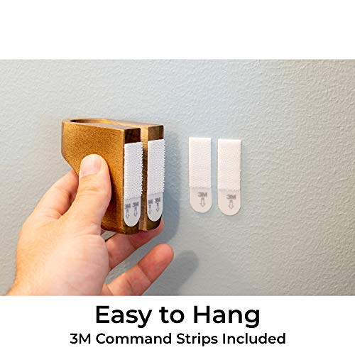 Wall Charging Stand for Smart Watch - Perfect for Office or Bedroom - Includes 3M Command Strips for Easy Hanging - Wall Mount