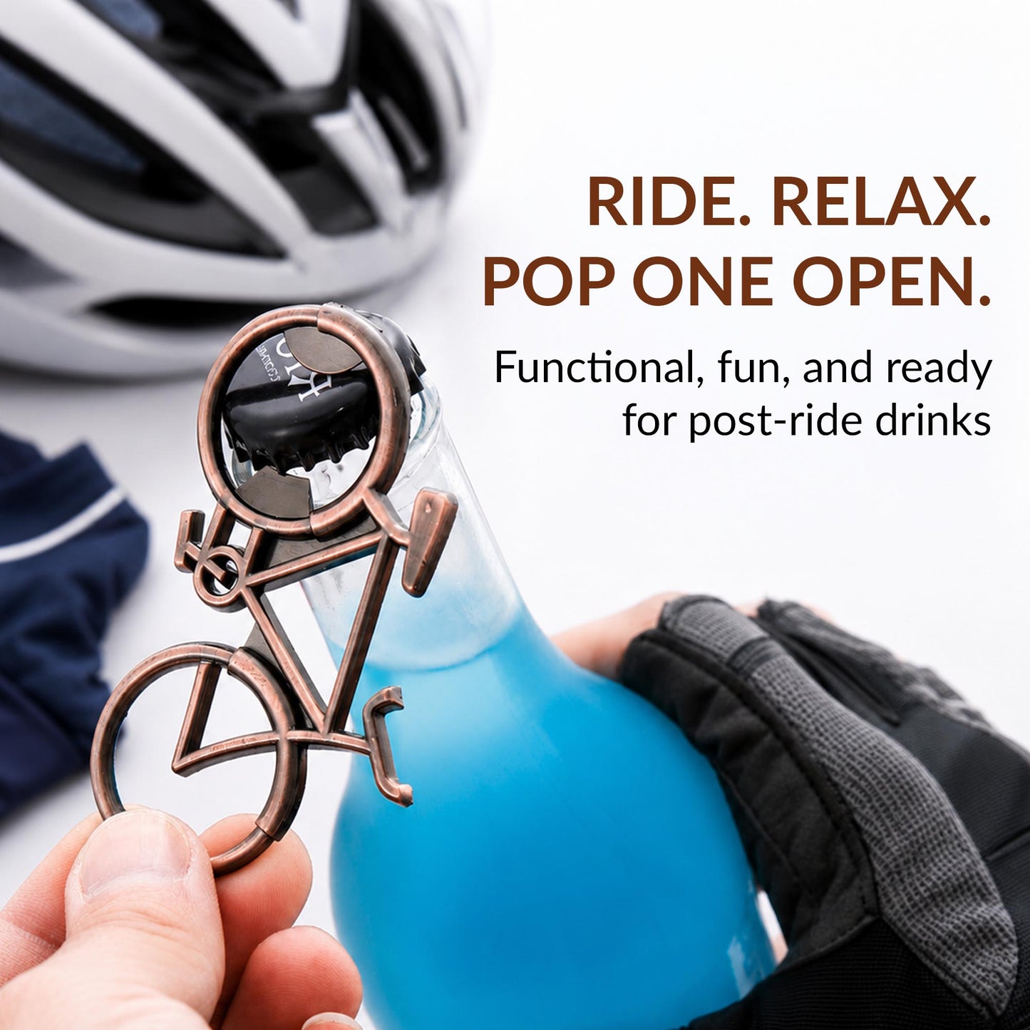 ATP MODERN Bicycle Beer Bottle Opener Party Favor Wedding Birthday Gift Box