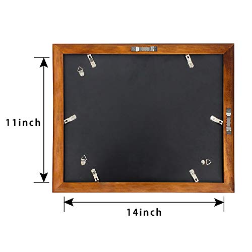 Walnut Diploma Frame - Solid Wood Document Frame - Modern Graduation Frame