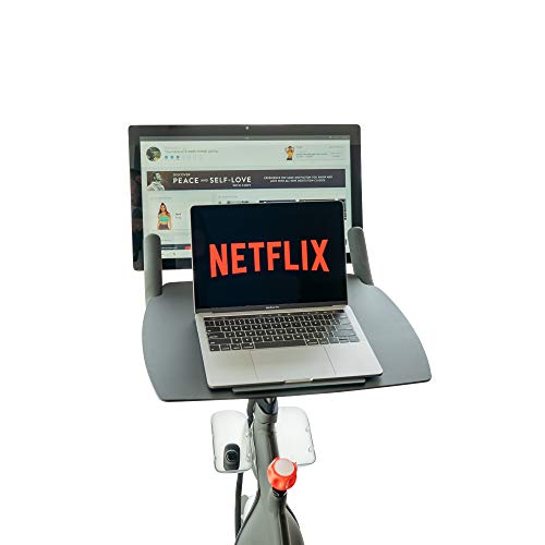 ATP Sports - Metal Laptop Stand for Peloton Bike - Accessories for Peloton - Use Your Laptop While You Ride