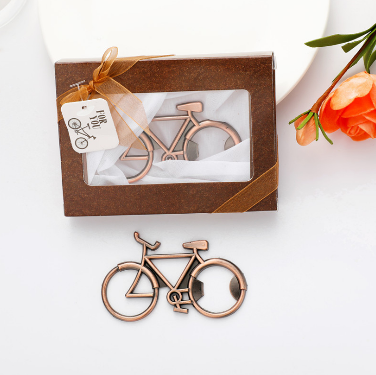 ATP MODERN Bicycle Beer Bottle Opener Party Favor Wedding Birthday Gift Box