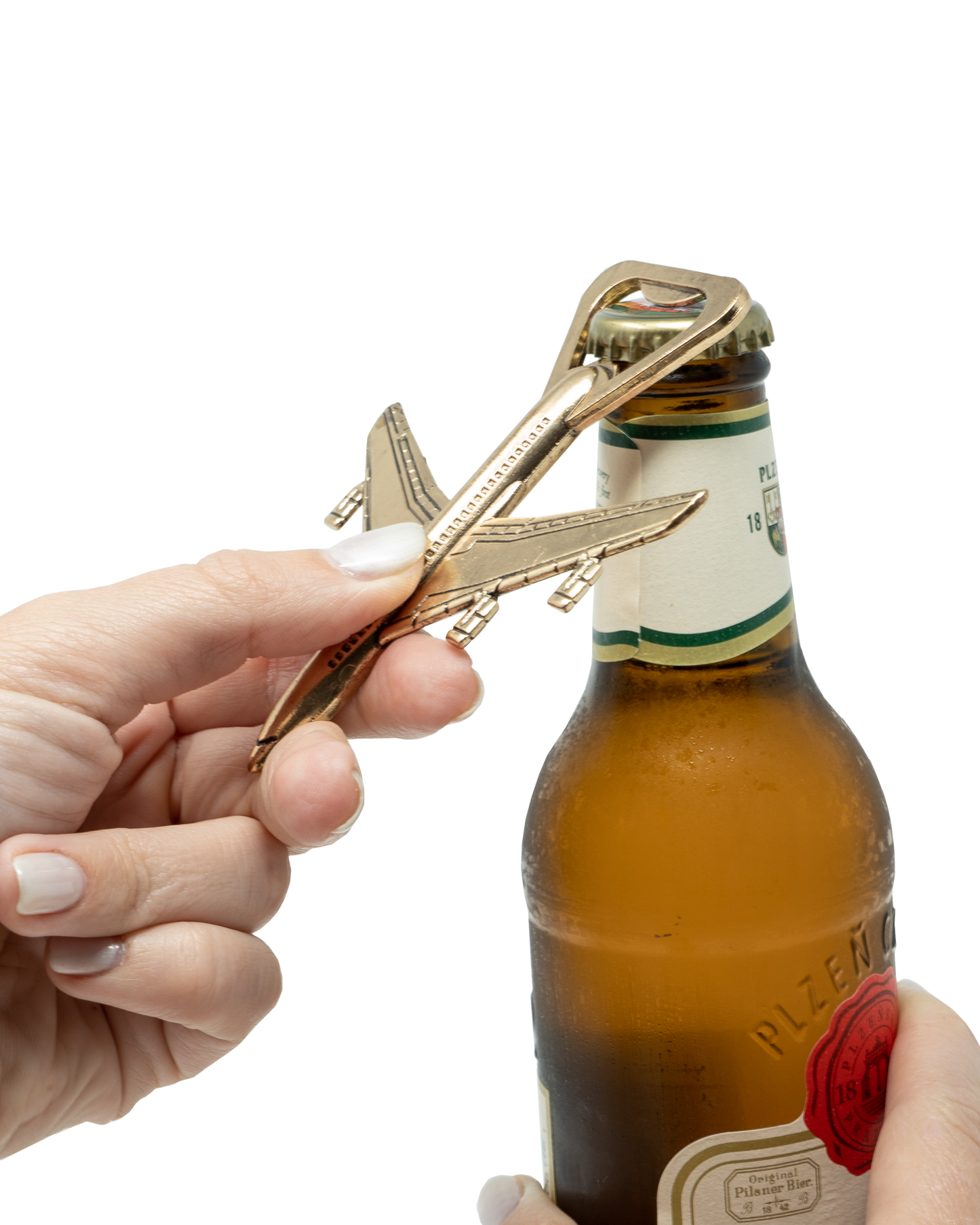 ATP MODERN Bottle Opener - Aviation Gifts for Pilot - Airplane Decor - Plane Beer Bottle Opener in Gift Box - Travel Gift (Airplane)